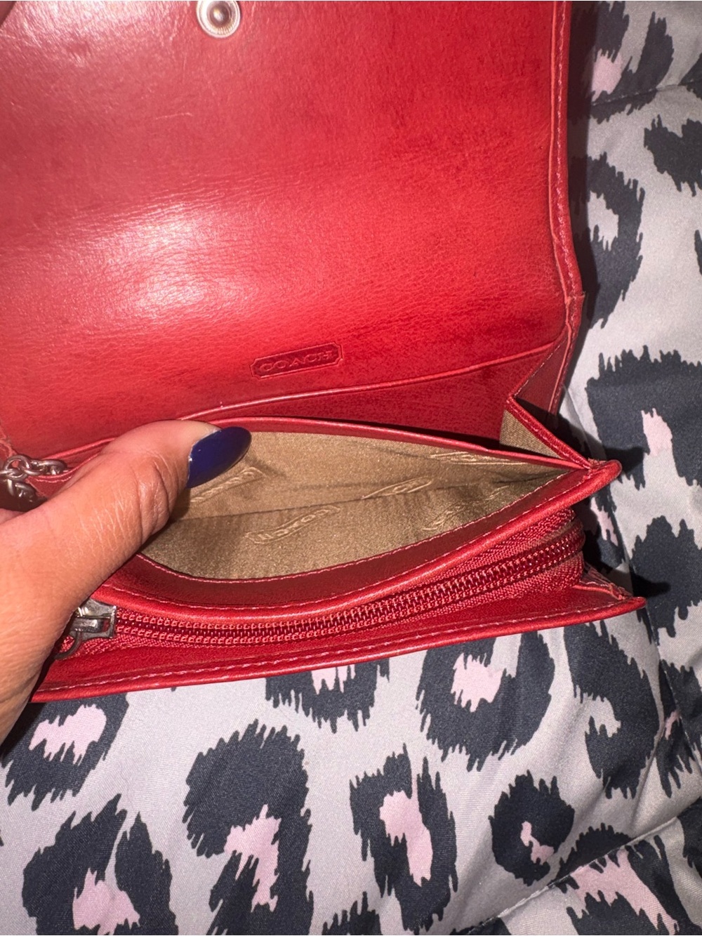 Coach Rust Red Leatherwear Est. 1941 Short Wallet - Picture 6 of 12